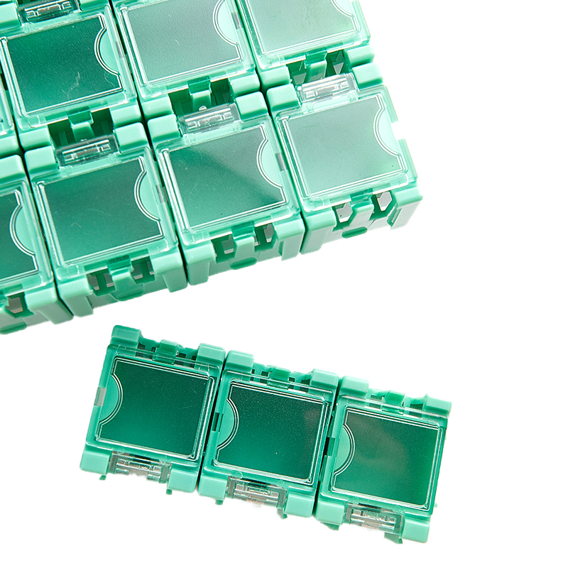 50%20Pcs/Set%20SMD%20SMT%20Electronic%20Component%20Container%20Mini%20Storage%20Boxes%20kit%20-%20Image%203