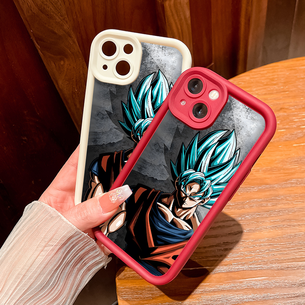 ZeroQiQi for Realme C15 Back Cover Anime Dragon Ball Soft Rubber Ladder Camera Protection Phone Case. 