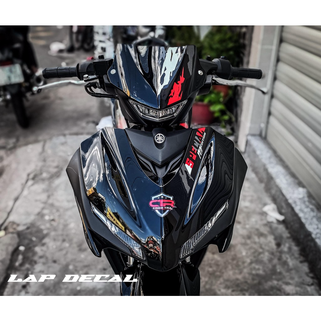 Tem rời Exciter 155 - Mẫu Y16ZR Special đỏ đen