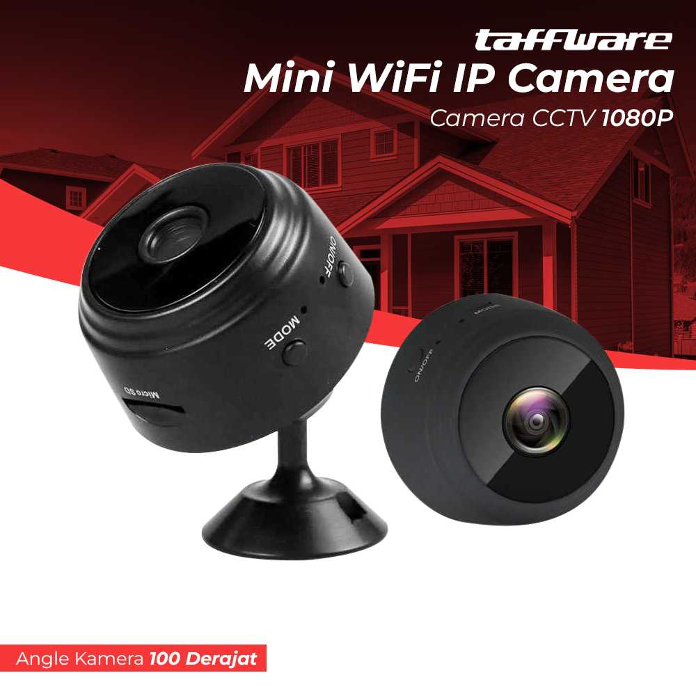 Kamera Cctv Wifi kecil Tanpa Kabel Langsung Hp Outdoor Jarak Juh