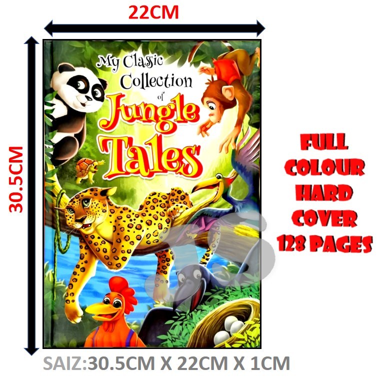 MY CLASSIC COLLECTION OF FAIRY TALES│JUNGLE TALES PADDED STORY BOOK ...
