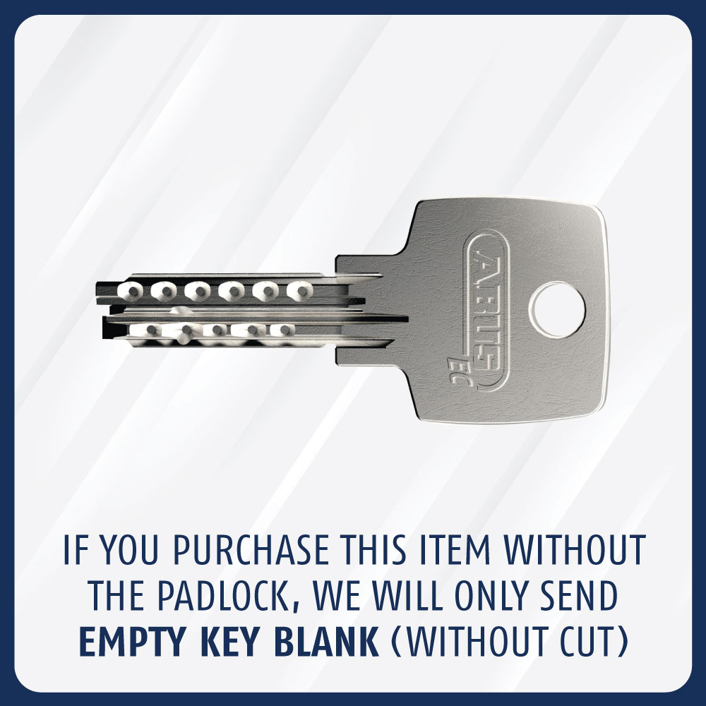 ABUS 96TICS/50 | 50MM | TITALIUM™ | 1 Padlock | 2 Dimple Keys | Outdoor Padlock | Lazada - View #8