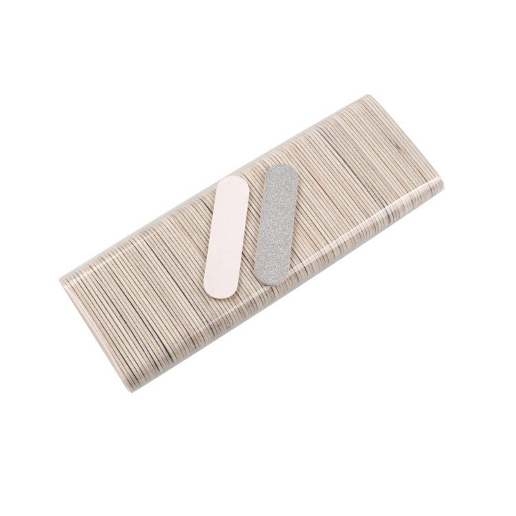 Dũa móng tay dũa mini hai mặt (set 10 cây)