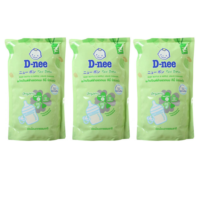 Dung Dịch Nước Rửa Bình Sữa Dnee Túi - 550ml Thái Lan