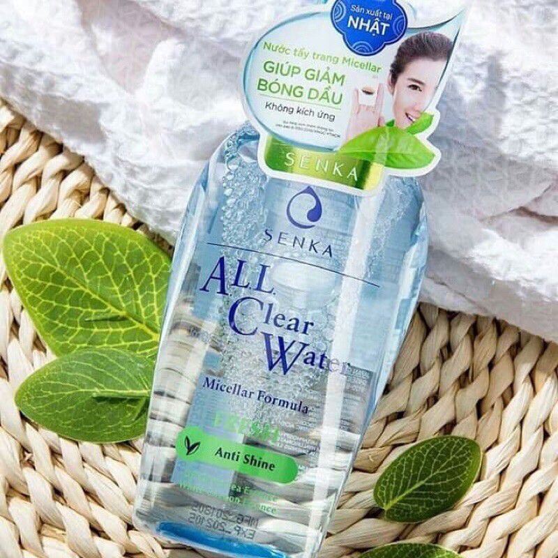 Nước tẩy trang senka trà xanh 230ml