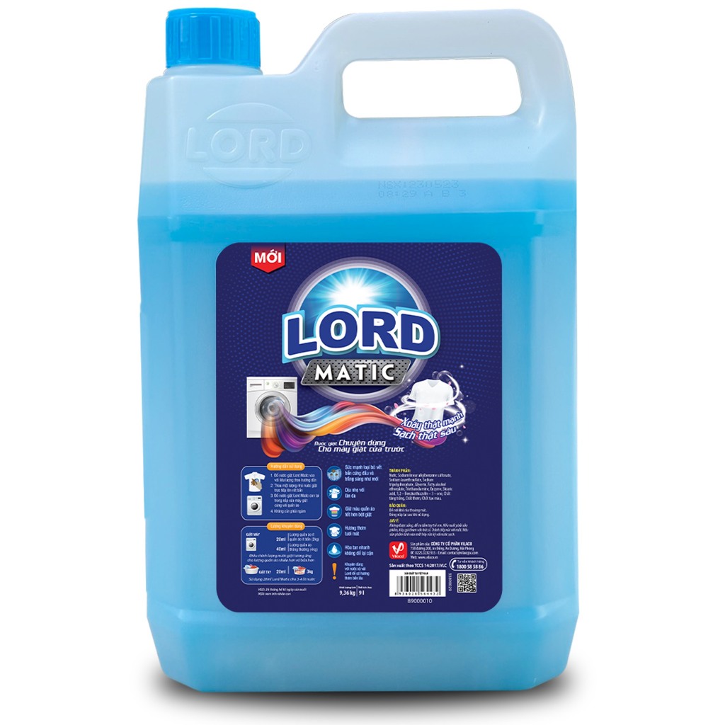 Nước giặt Lord Matic
