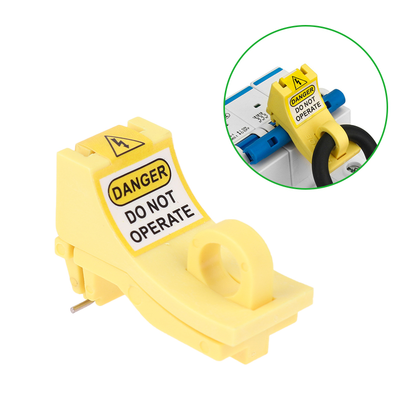 Small Safety Pin Out Single Pole Loto Breaker Lockout Tagout Circuit Breaker Isolation Device DFGGT. 