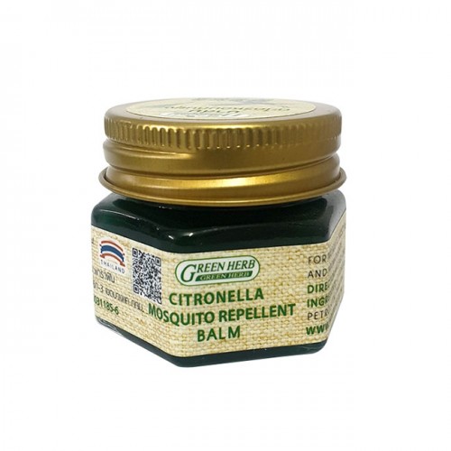 Dầu Cù Là Green Herb muỗi sả (Nắp thiếc) Thái Lan 10gr