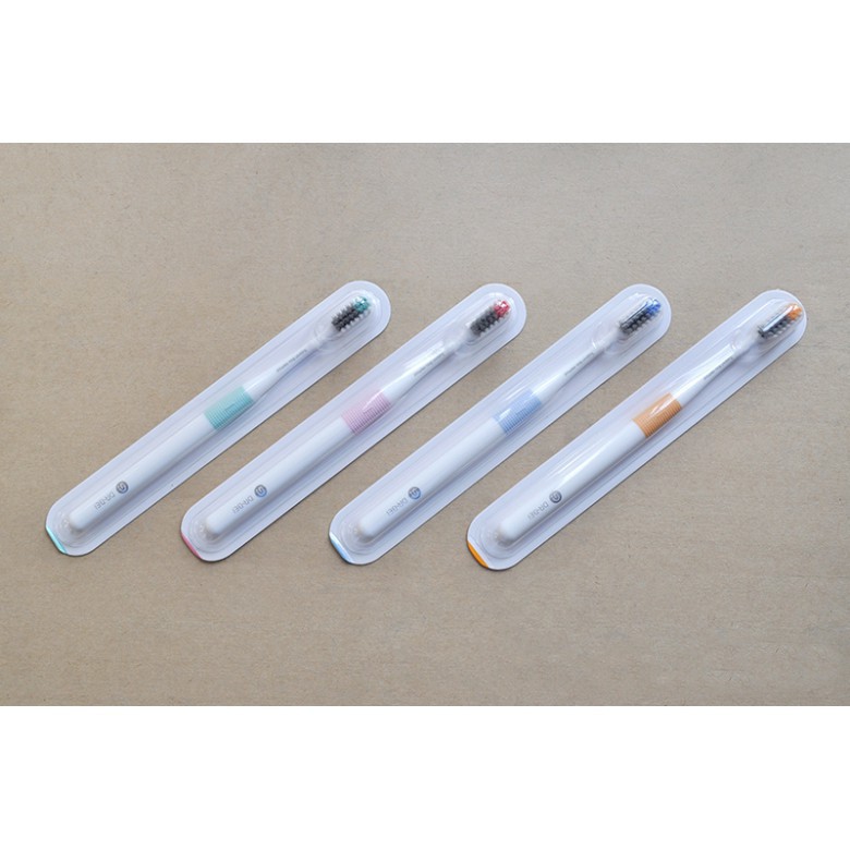 Bàn chải Xiaomi Dr Bei Doctor B Toothbrush (Nguyên Hộp 4 Cái + 1 Hộp đựng du lịch)