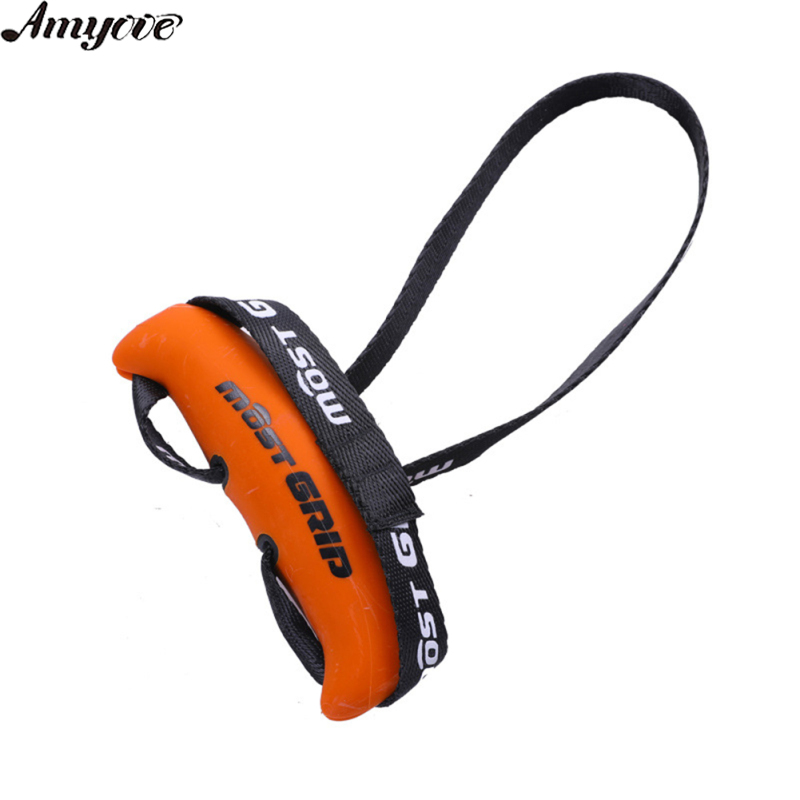 Amyove Pull Up Handles Ergonomic Exercise Resistance Band Tranining Grip Handles For Home Gym Pull-up Bars Barbells