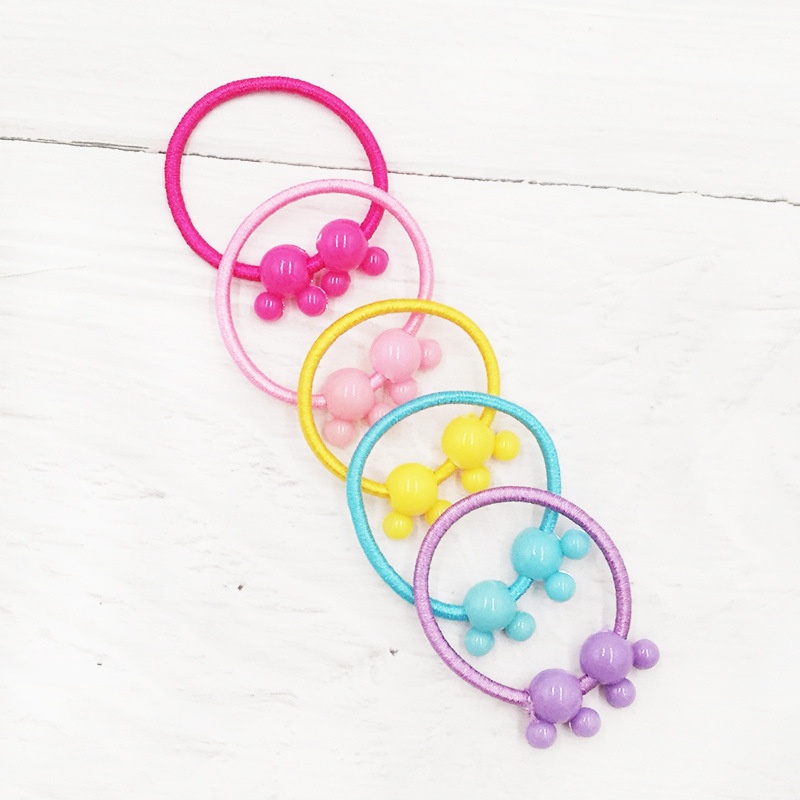 Set 50 Dây Buộc Tóc Dễ Thương Cho Bé Gái