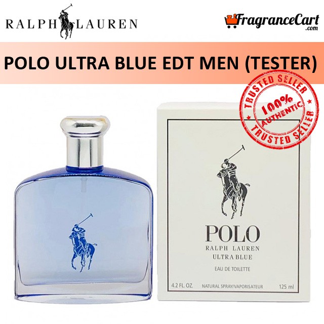 Ralph Lauren Polo Ultra Blue EDT for Men (125ml Tester) Eau de Toilette  RalphLauren [Brand New 100% Authentic Perfume/Fragrance] | Lazada Singapore