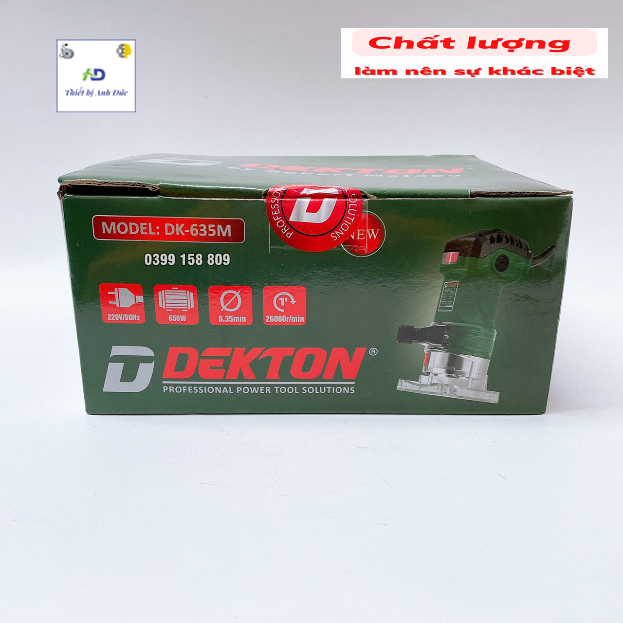 Máy Soi, bào gỗ  cầm tay DEKTON DK -635M