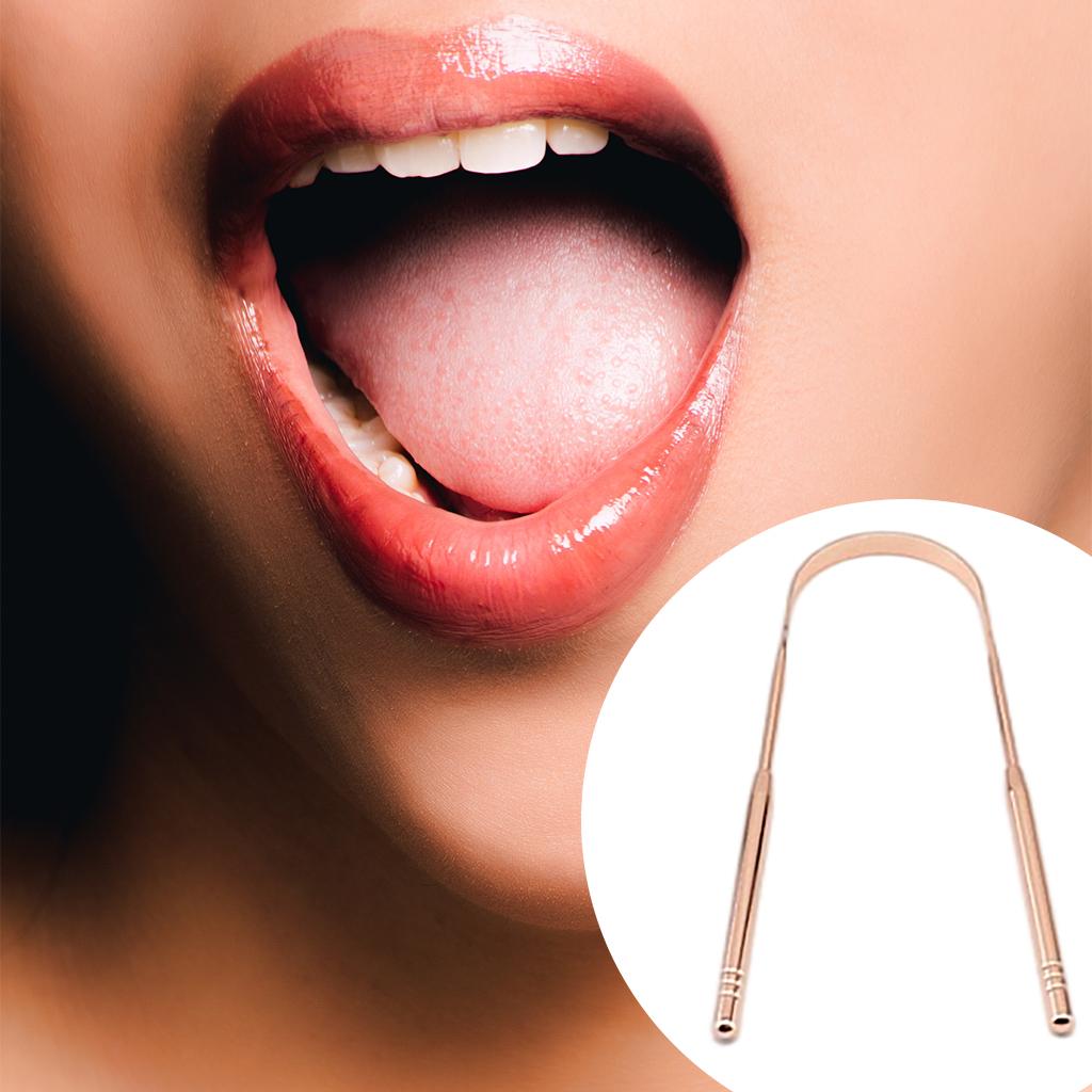 CCClever CCCleverTongue Scraper Metal Scraper Reusable Tongue Cleaner U Shape Scraper