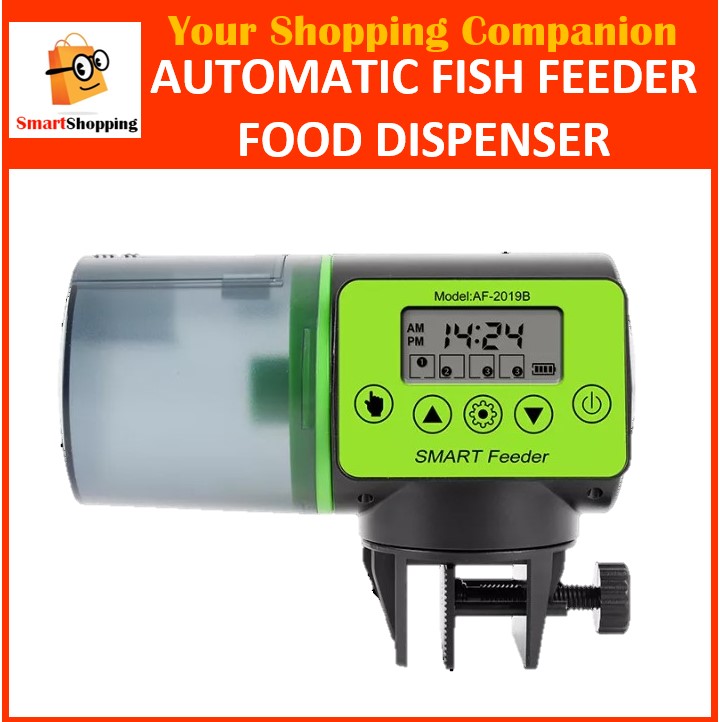 Electronic fish clearance feeder