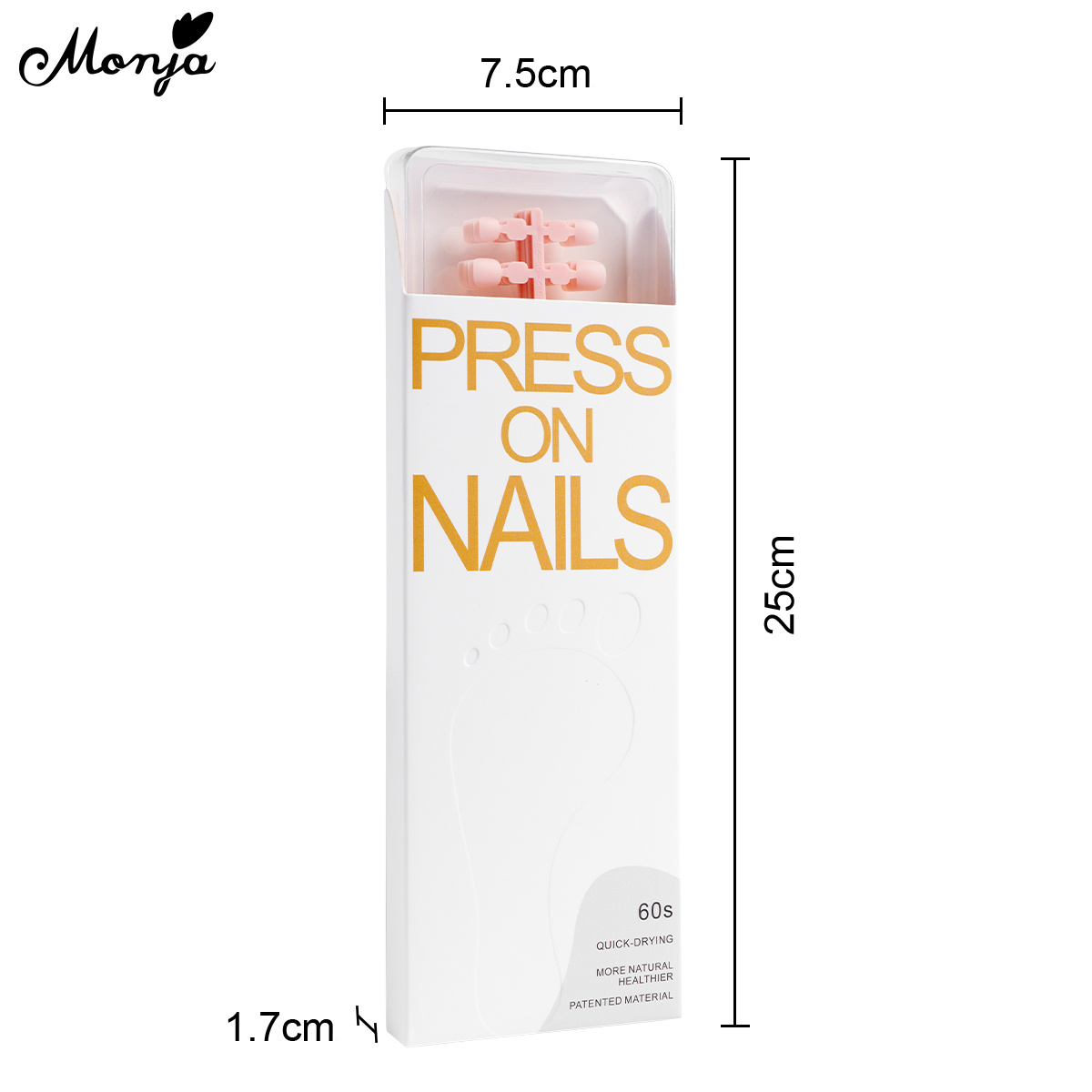 Monja 120Pcs Short Square Artificial Nails,Press On Nails,Fashionable, Mixed Size Square Soft Gel Nails, Solid Color Full Cover Square Fake Nails for Nail DIY Manicure, False Toe Nails Square Short Fake Toenails Full Cover Short Press on Artificial. 