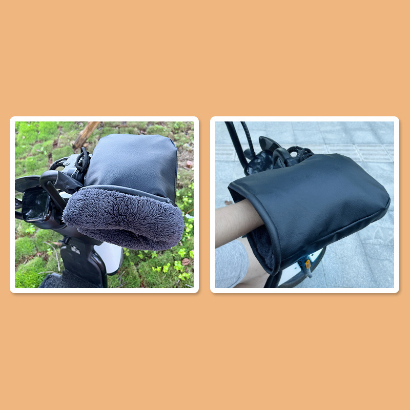 Motorcycle Handlebar Muffs Winter Equipment Mitts Warmer Gloves Waterproof Handmuffs Bicycle Handle Cover Hand Covers Warmers.