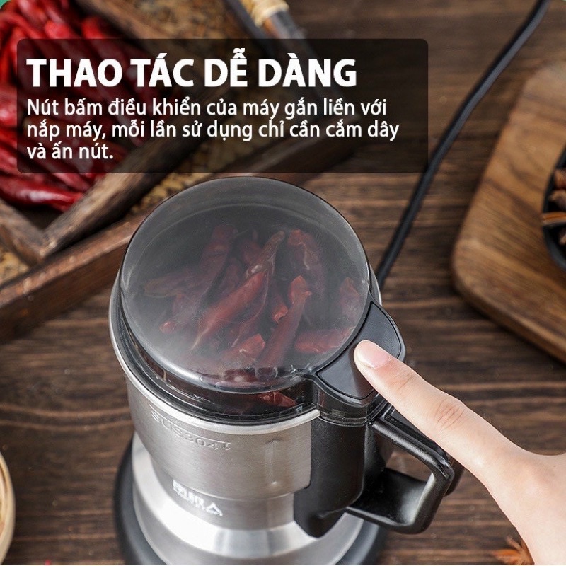 Máy xay hạt khô đa năng 440ml ✅