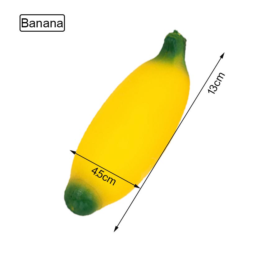 Mainan Squishy Anti Stress Bentuk Buah Fruit Strawberry Banana
