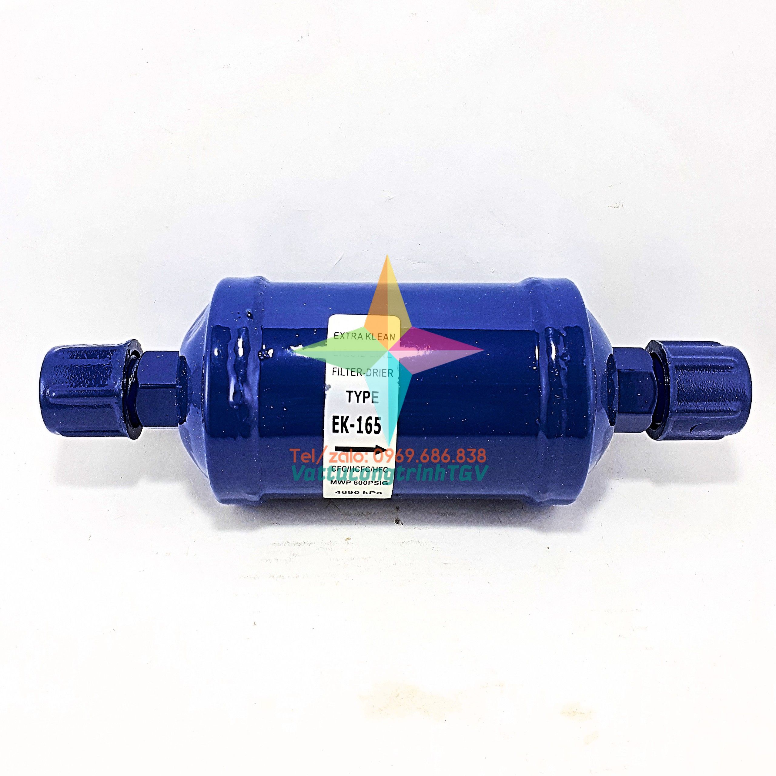 Phin lọc Gas GENESSO EK-165 (Zắc co 16)