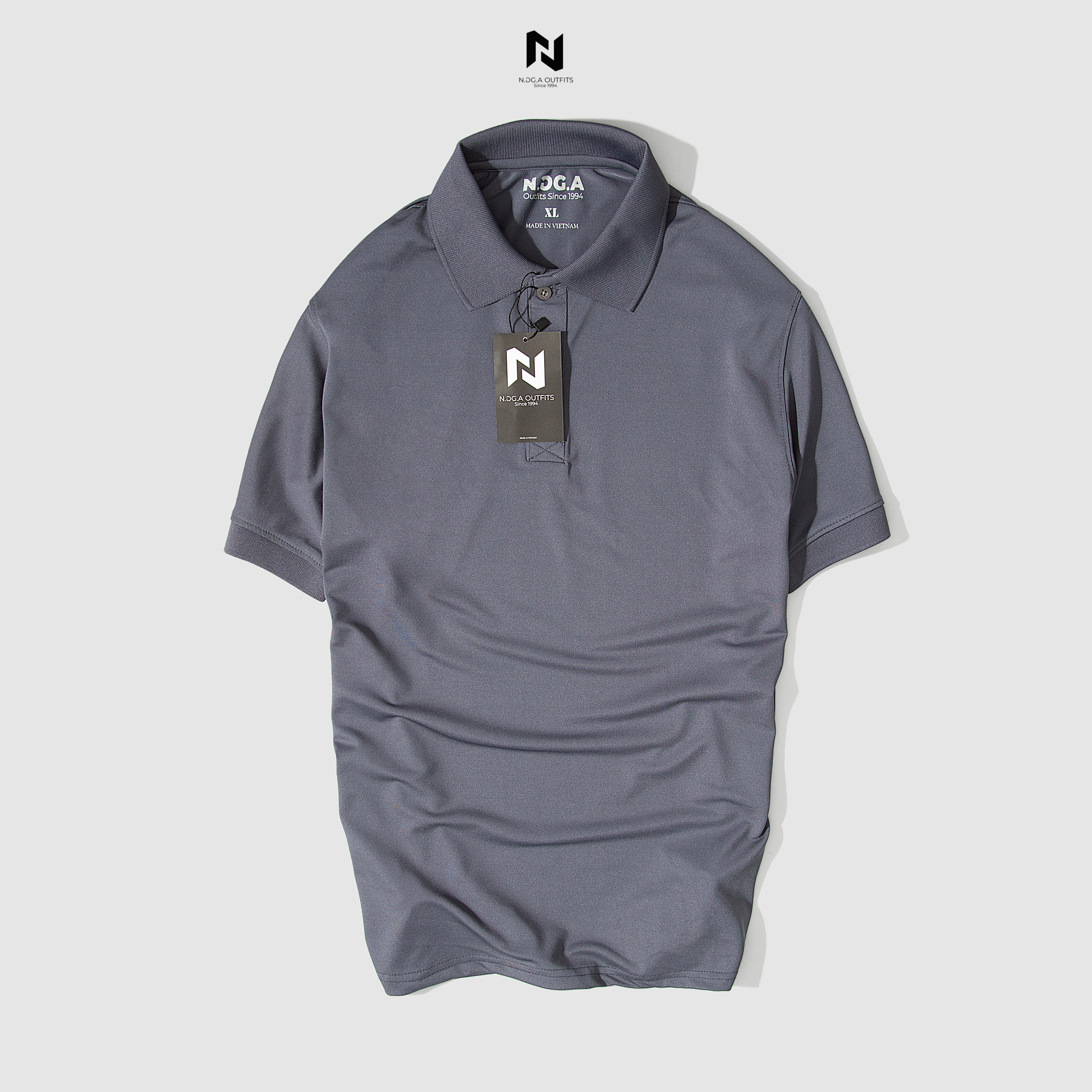 Áo Polo Nam Basic nhiều màu N.GG.A Chất Cotton