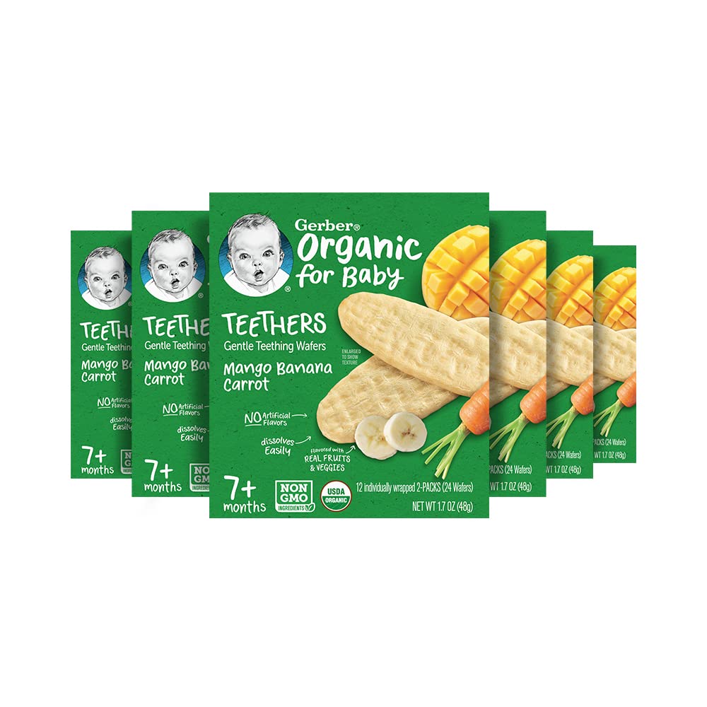 Bánh gạo ăn dặm Gerber cho bé mới mọc răng