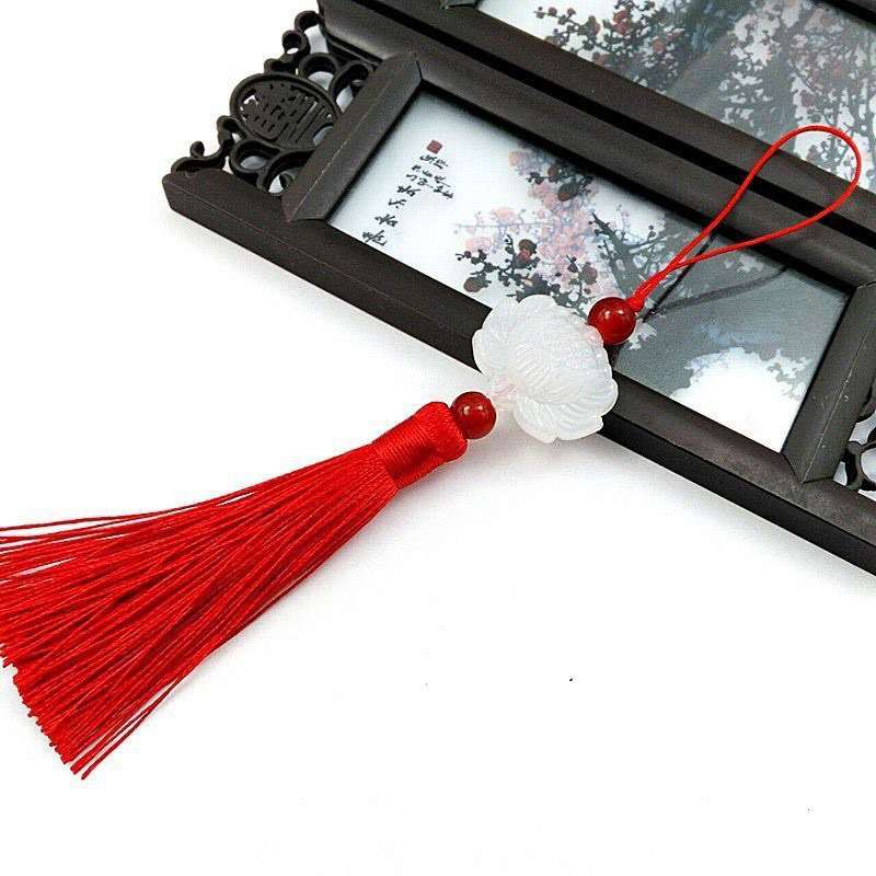 Lá bồ đề thư pháp - tặng kèm rua vàng