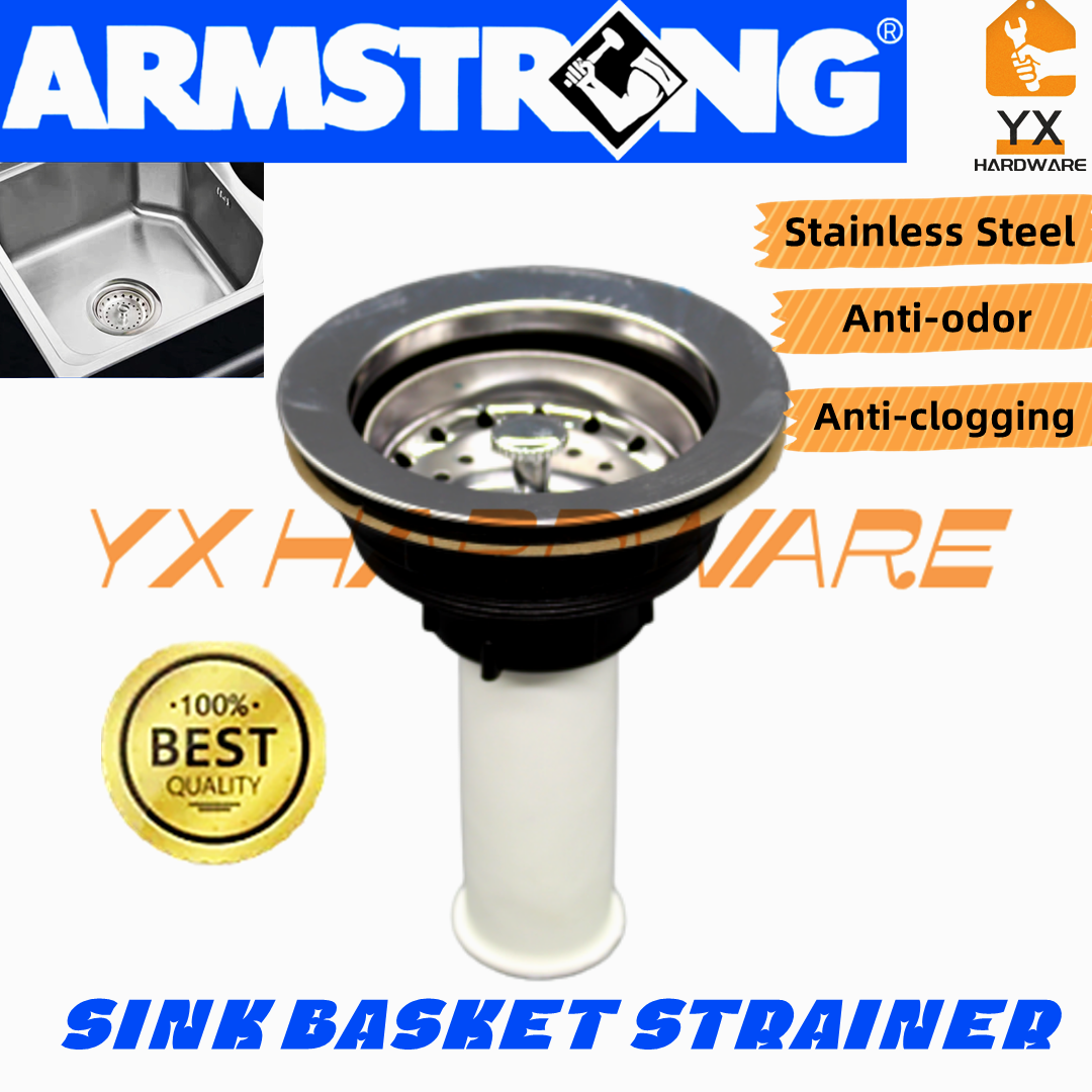 ARMSTRONG BASKET STRAINER Kichen Sink Drain Waste Strainer Lazada PH