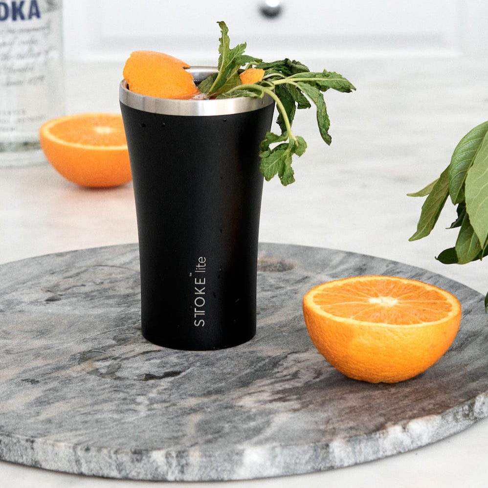 STTOKE LITE 12OZ (~355ML) - CARBON BLACK