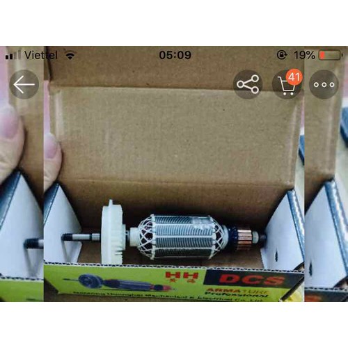 Roto máy màI BOSS DC 6-10 HÀNG XỊN