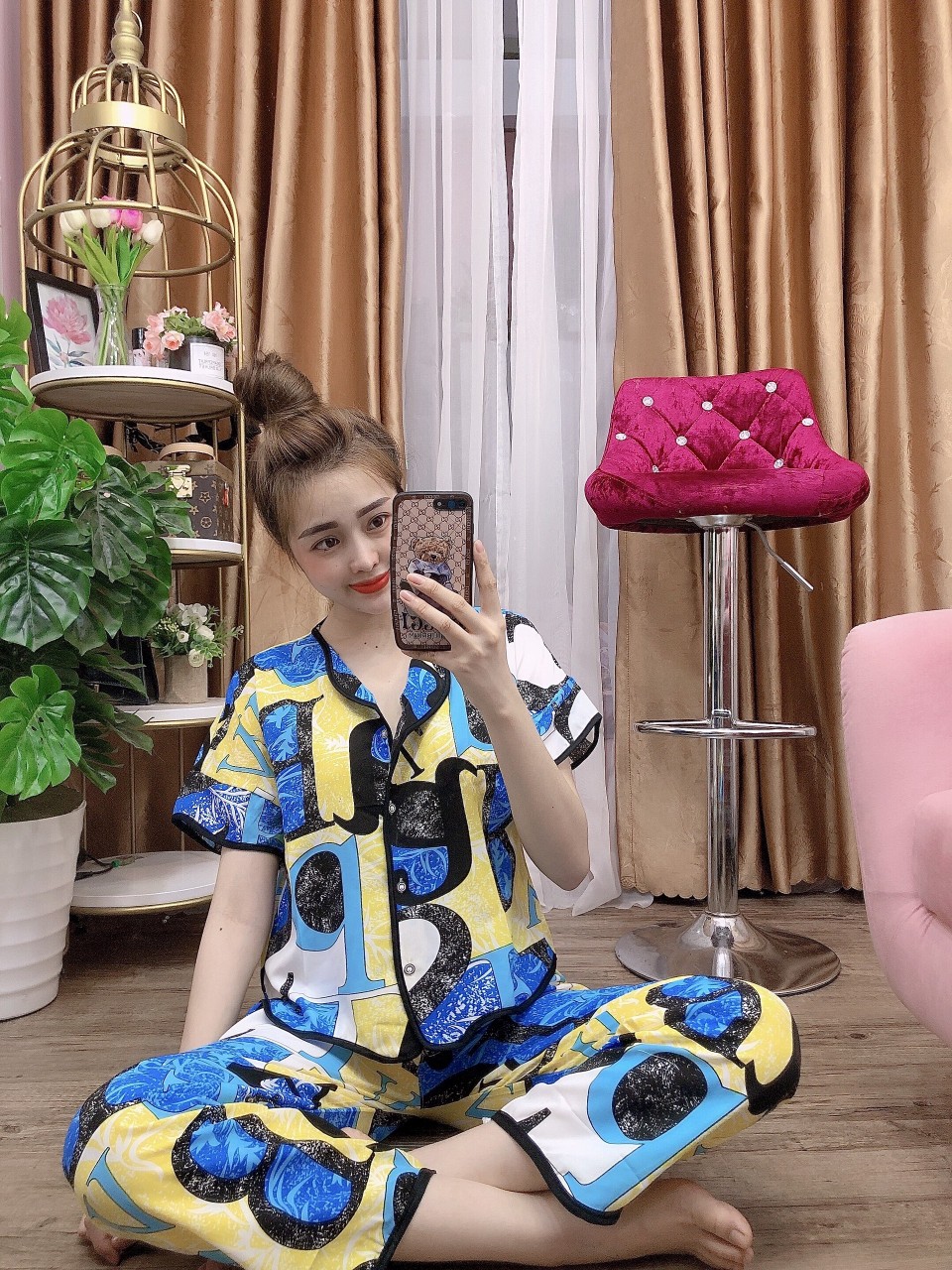 đồ bộ nữ, đồ bộ mặc nhà tiểu thư