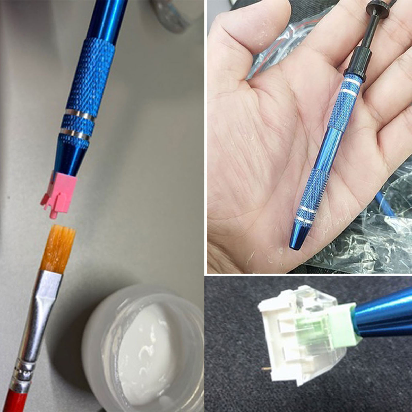 Lube Station Switch Opener Puller Lubrication Removal Fixing Kit DIY For Custom Cherry Mechanical Keyboard