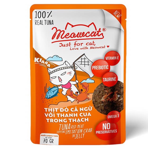 Pate mèo Meowcat 70g