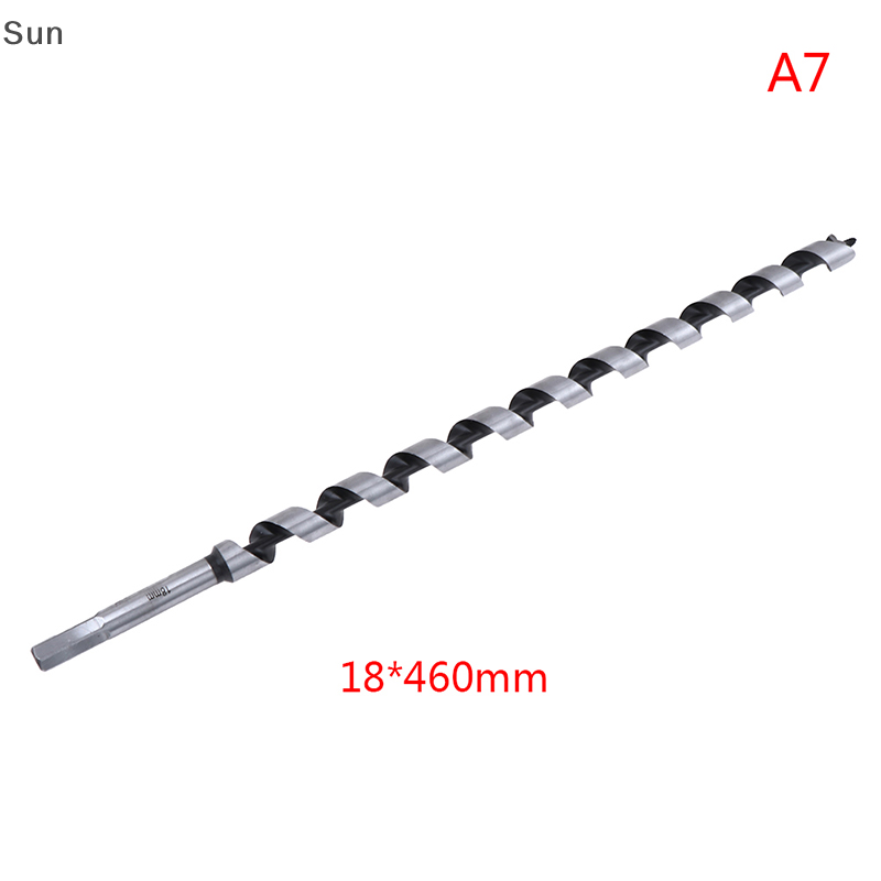Sun Mũi khoan dài 460mm 6-28mm Mũi khoan gỗ thợ mộc Thợ Nề sở thích mũi khoan gỗ