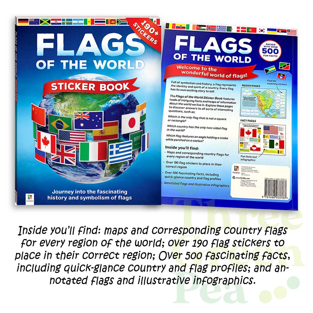 Educational Sticker Book for Children - Sticker Atlas of the World or ...