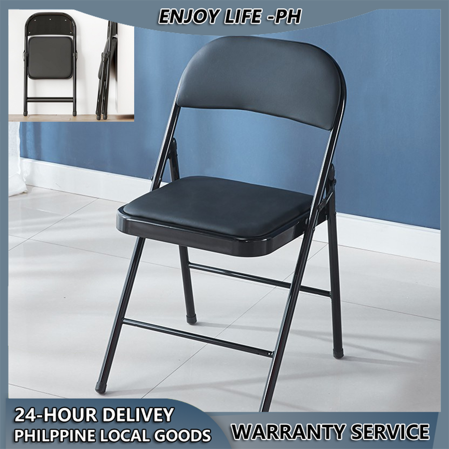Folding chair for adult Portable Simple Stool Computer chair with back