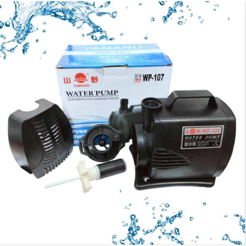 YAMANO WP 107 Pompa kolam Air Hancur Hidroponik