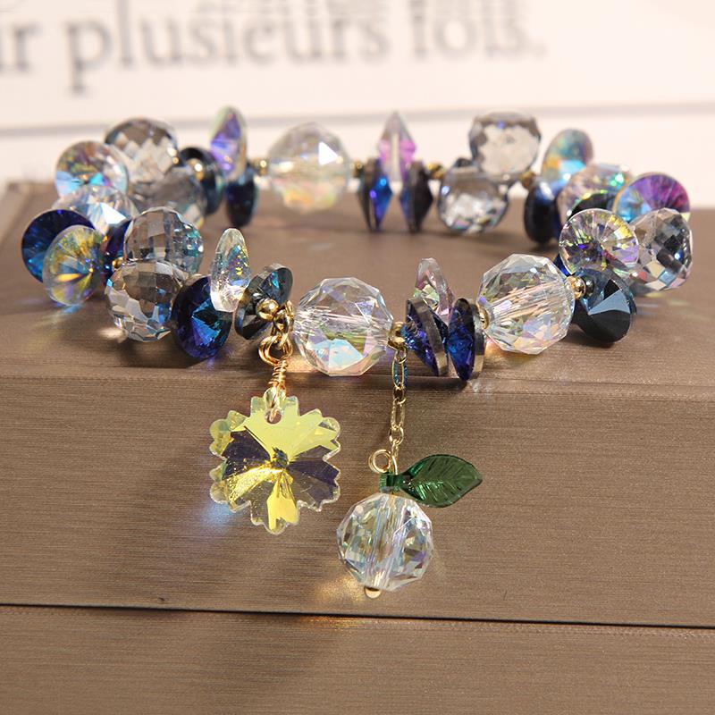 Wholesale Crystal Bead Bracelets Shell Accents Colors, 44% OFF