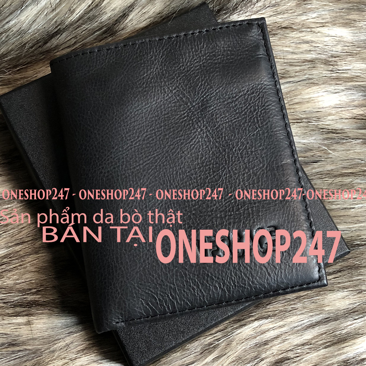 Bóp nam, ví nam, ví da bò thật 100%, chuẩn đẹp xịn xò oneshop247