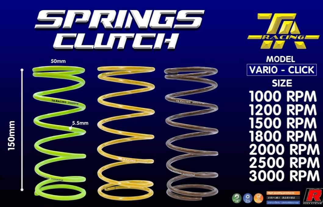 Lò xo nồi độ ta racing vario-click-air blade 125-150