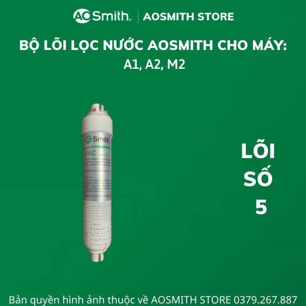 Lõi lọc nước Aosmith dùng cho máy A1, A2, M2