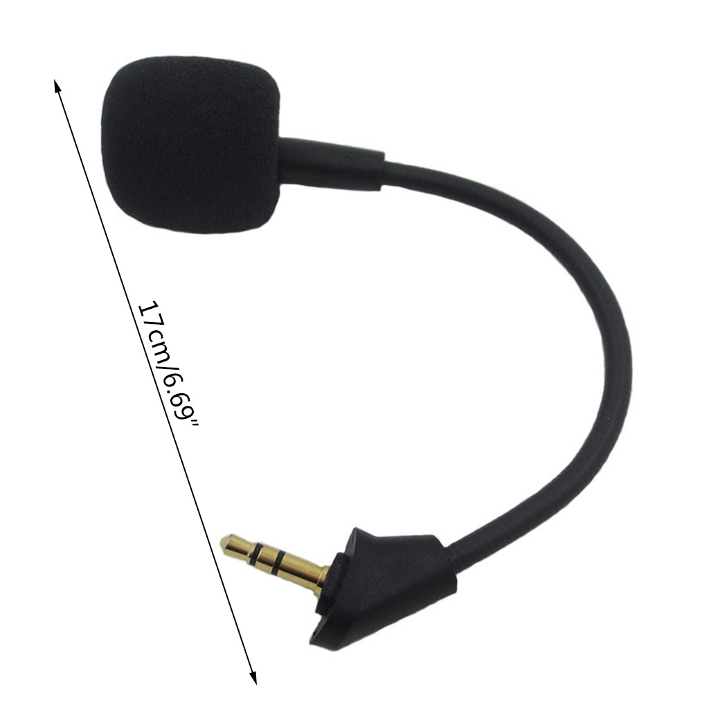 Thay thế mic cho Hyper x đám mây cho ALPHA/Hyper x đám mây cho Alpha S Tai nghe chơi game 3.5mm Micro tháo rời