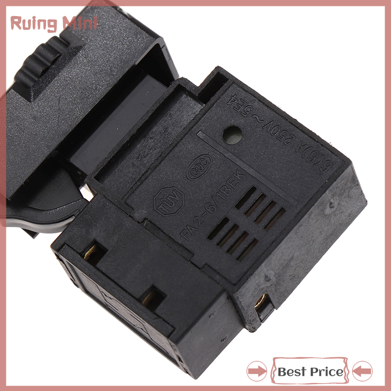 Ruing FA2-6 1BEK black 6a 250v electric drill speed control trigger button switch