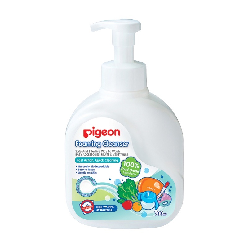 Nước Rửa Bình Sữa Dạng Bọt Pigeon 700ml