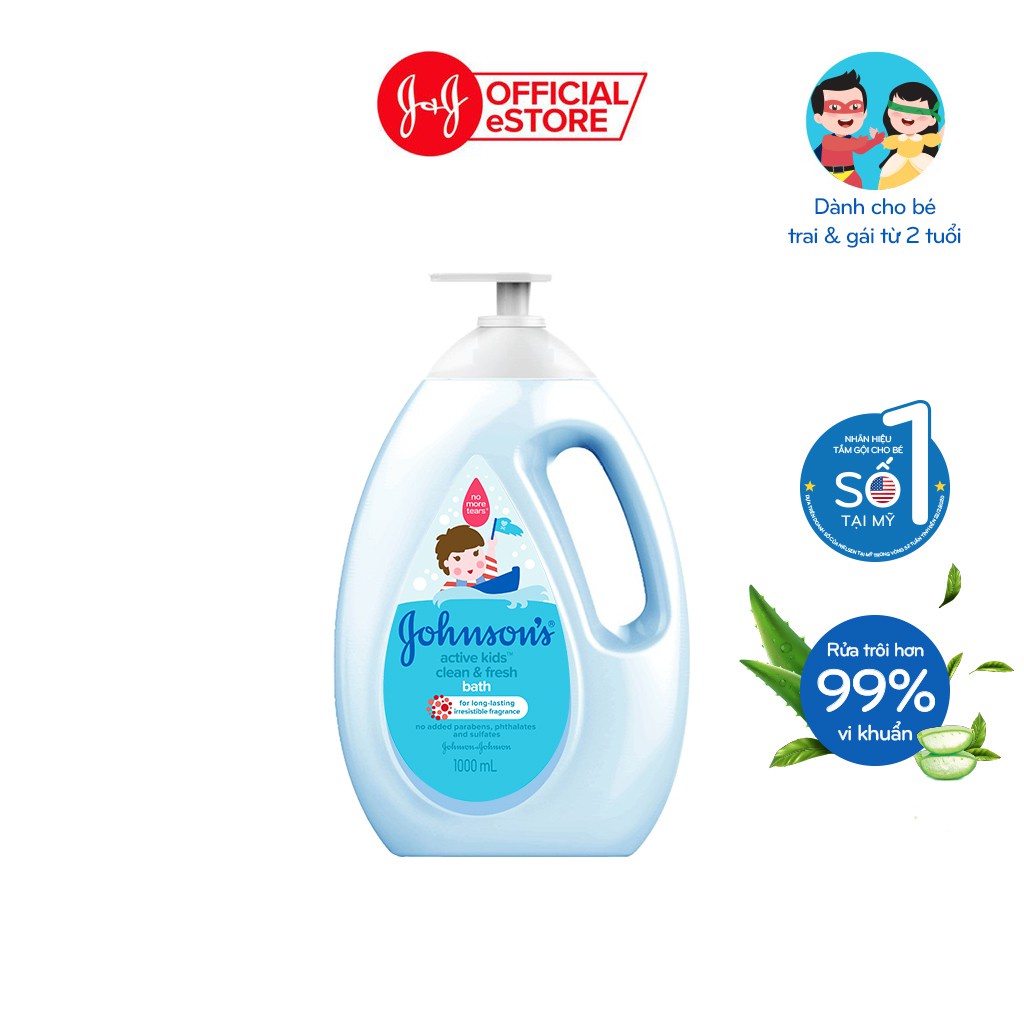 Sữa tắm Johnsons Baby 1000ml