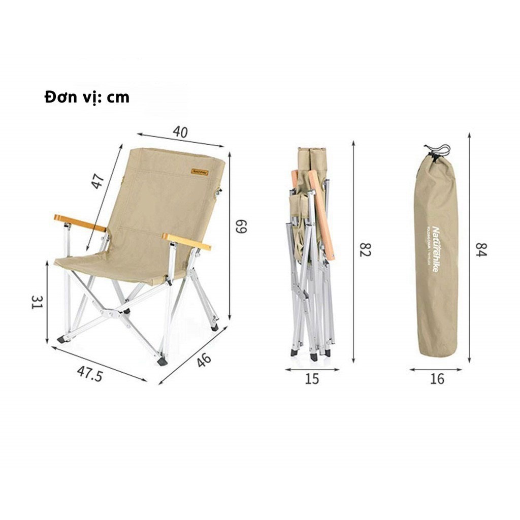 Ghế gấp du lịch Naturehike NH19JJ004