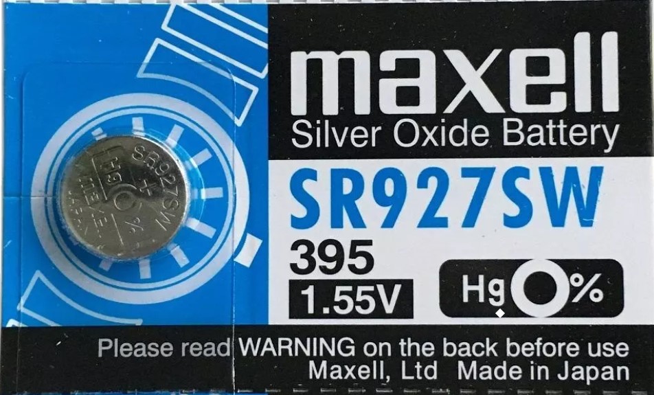 Pin đồng hồ maxell ag7 sr927sw 395