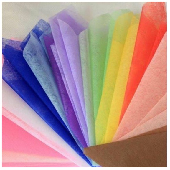 GIẤY MẾCH LỤA - DÙNG ĐỂ GÓI HOA - KHỔ 60X60CM