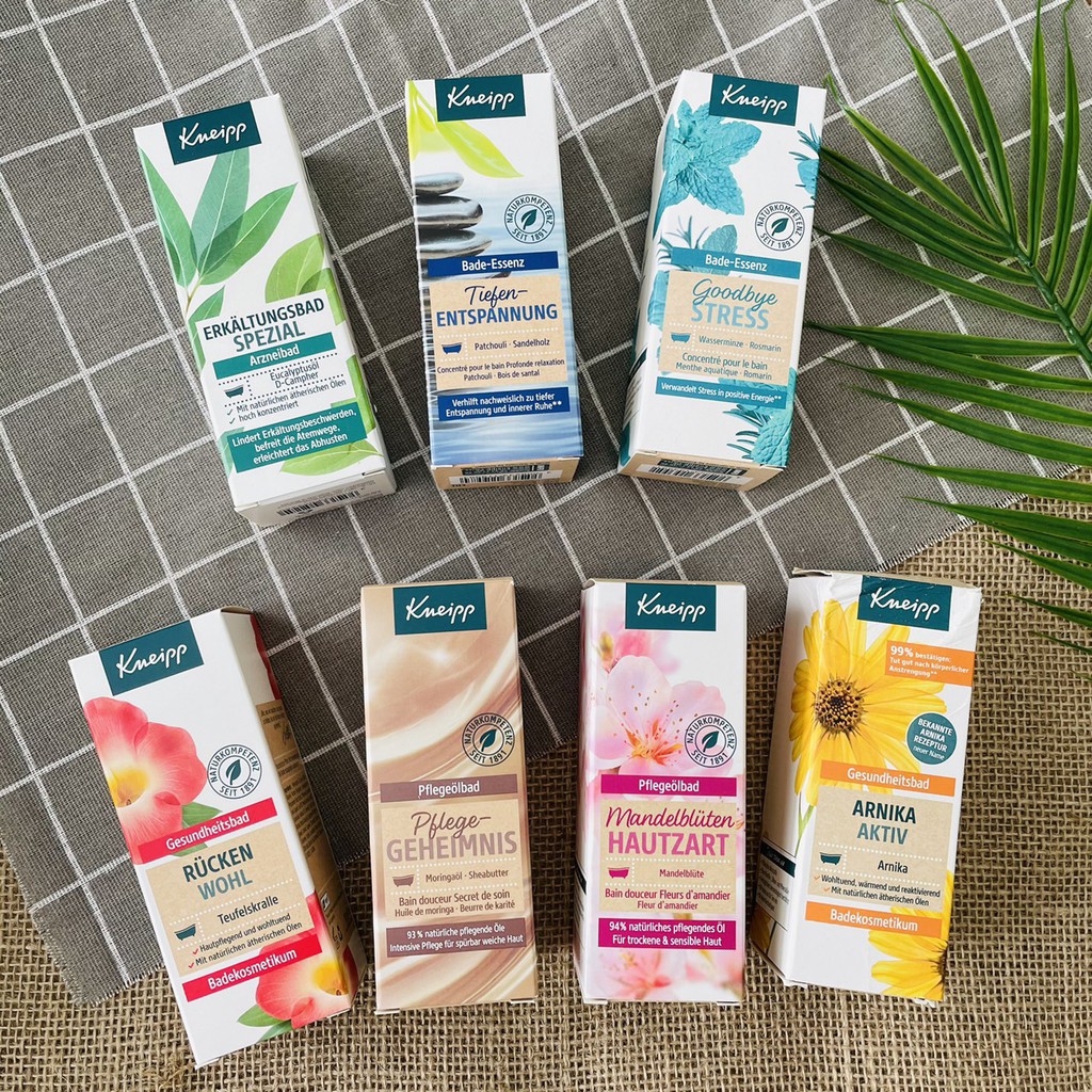 Tinh dầu tắm bồn Kneipp các loại 100ml ( Hàng Đức)