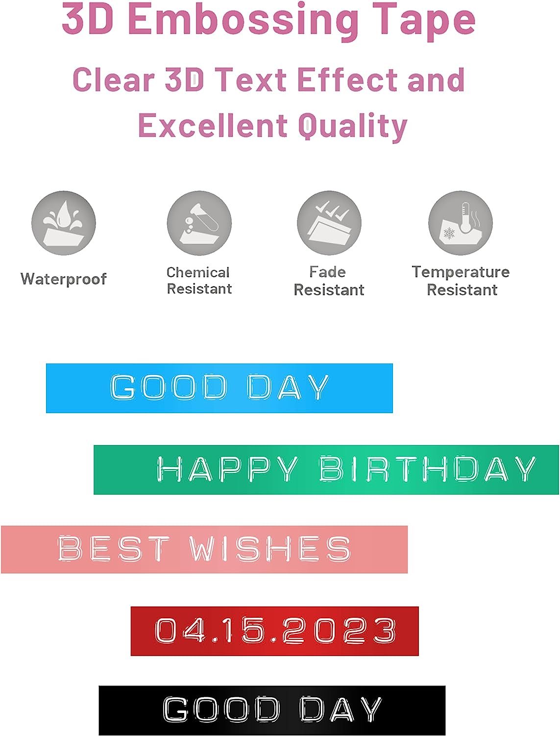 Dymo Embossing Label Maker Machine With Tape Omega S Embossed Labeler Portable Handheld Label Printer With 3d Embossing Tape. 